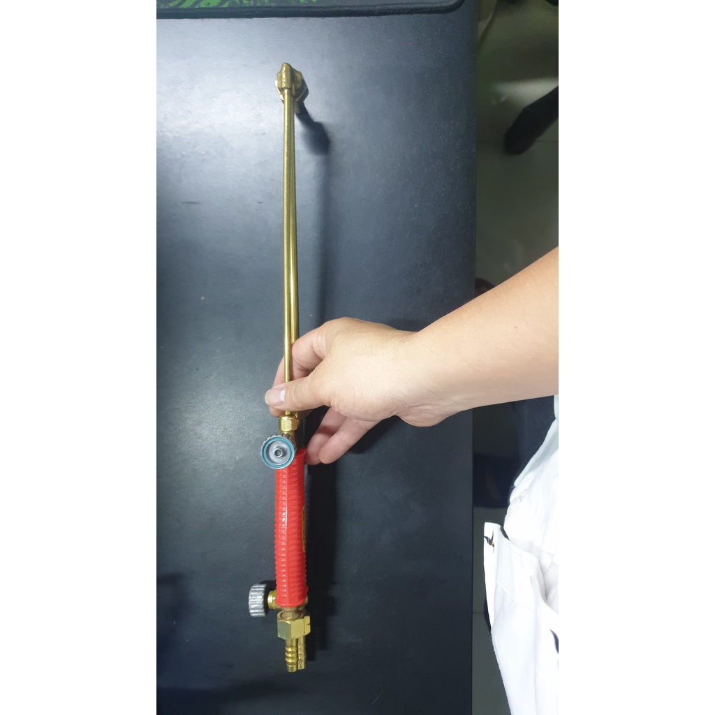 Bộ tay mỏ cắt hàn hơi oxy gas loại mỏ thẳng và cong