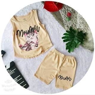Bộ ngố mẹ và bé diện cặp