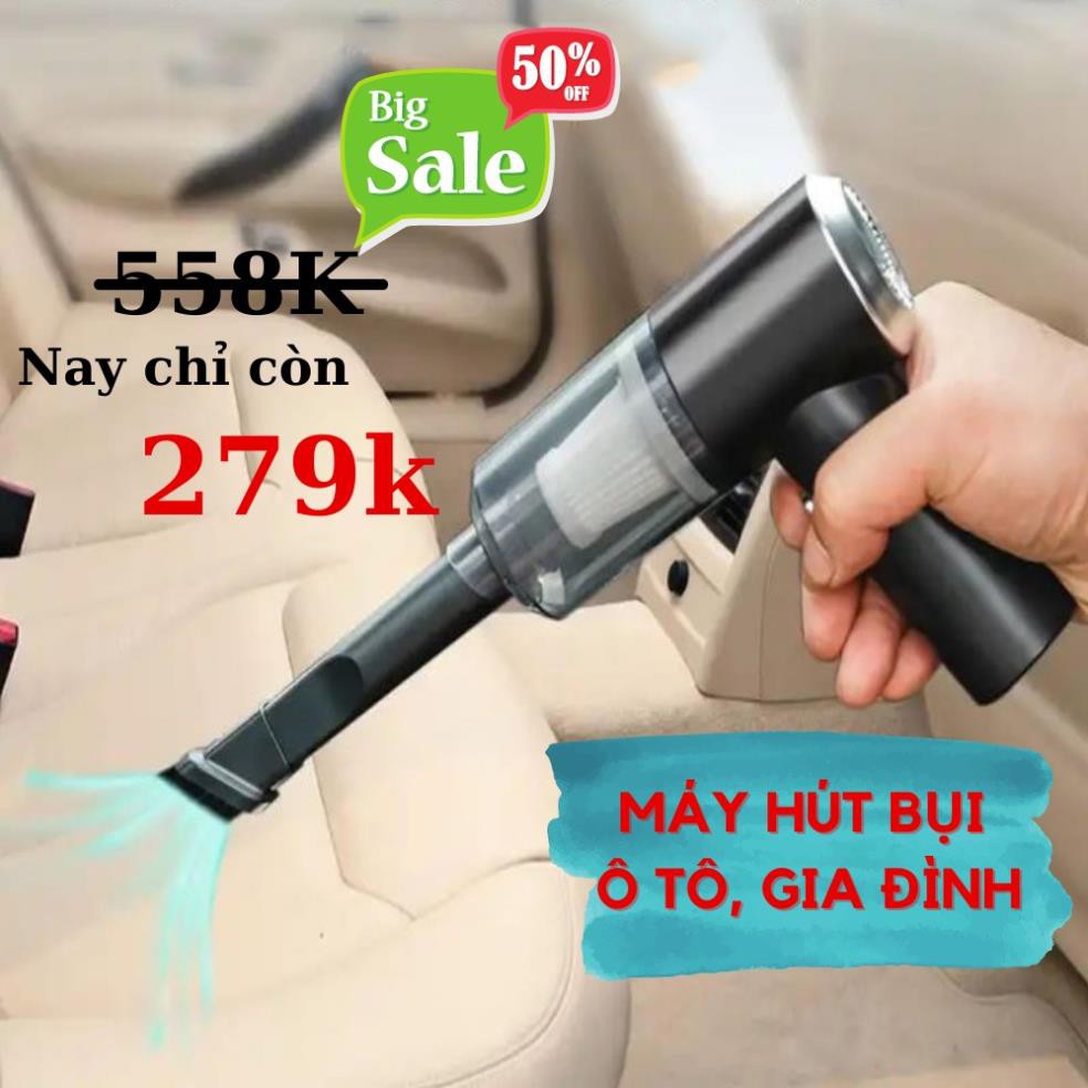 Máy Hút Bụi Mini, Máy Hút Bụi Ô Tô Vệ Sinh Nội Thất Ô Tô, Nhà Cửa, Bàn Phím Máy Tính
