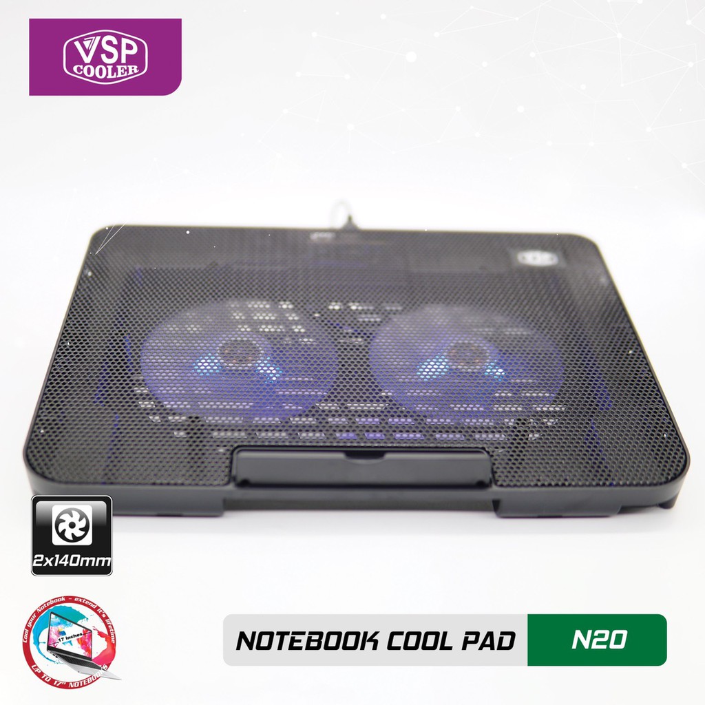 Fan VSP Cooler N20 (2*Fan 14cm)