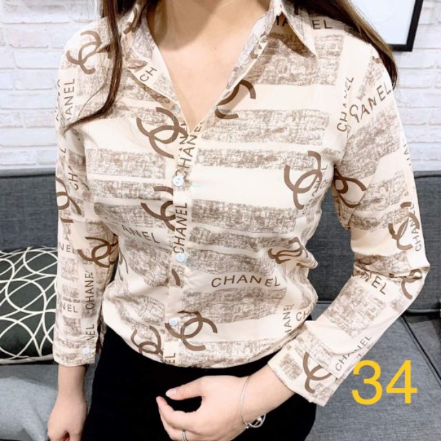 Áo sơ mi lụa GC hàng đẹp