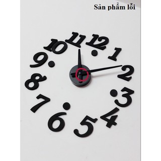 Đồng hồ dán tường