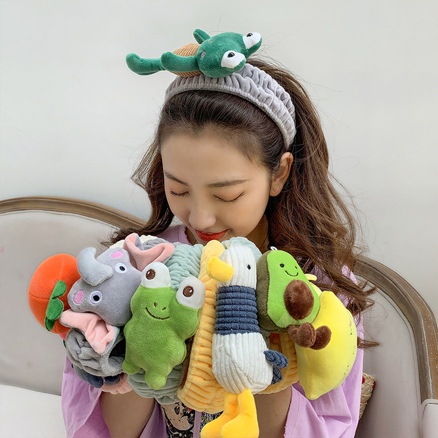 Băng Đô Cài Tóc Hình Động Vật Dễ Thương Phong Cách Hàn Quốc