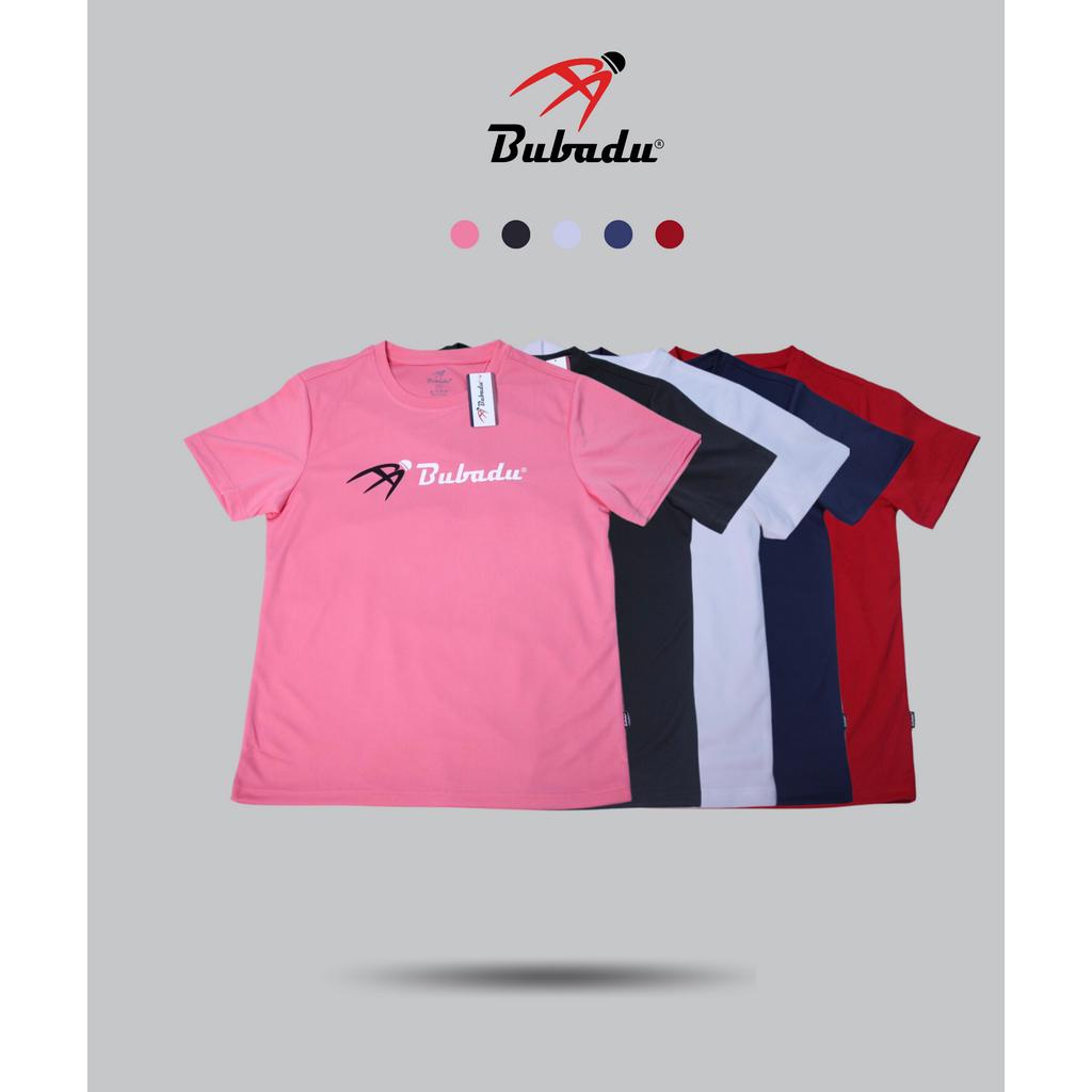 ÁO CẦU LÔNG TRAINING COOL MÀU XANH THAN BUBADU CHÍNH HÃNG