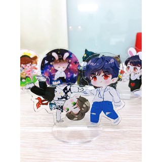 [Có sẵn] Mô hình trang trí size nhỏ Vương Nhất Bác Tiêu Chiến standee chibi BJYX Bác Quân Nhất Tiêu V
