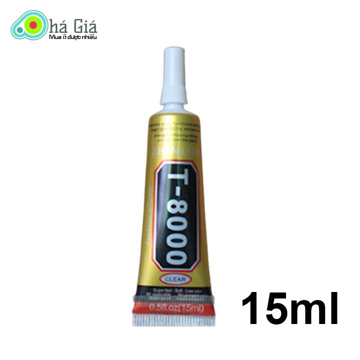 Keo dán đa năng chuyên dụng T8000 trong suốt  keo dán B7000