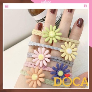 Dây buộc tóc hàn quốc hoa cúc ct04