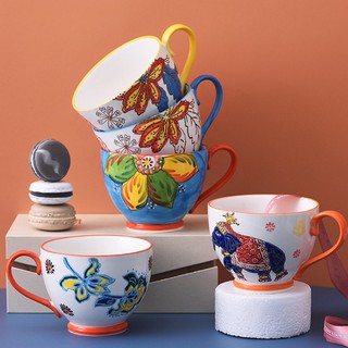 Mẫu cốc cafe phong cách Châu Âu