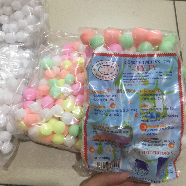 [ĐỔ BUÔN] Gói Băng Phiến 500G Khử Mùi Hôi Đuổi Chuột Và Côn Trùng