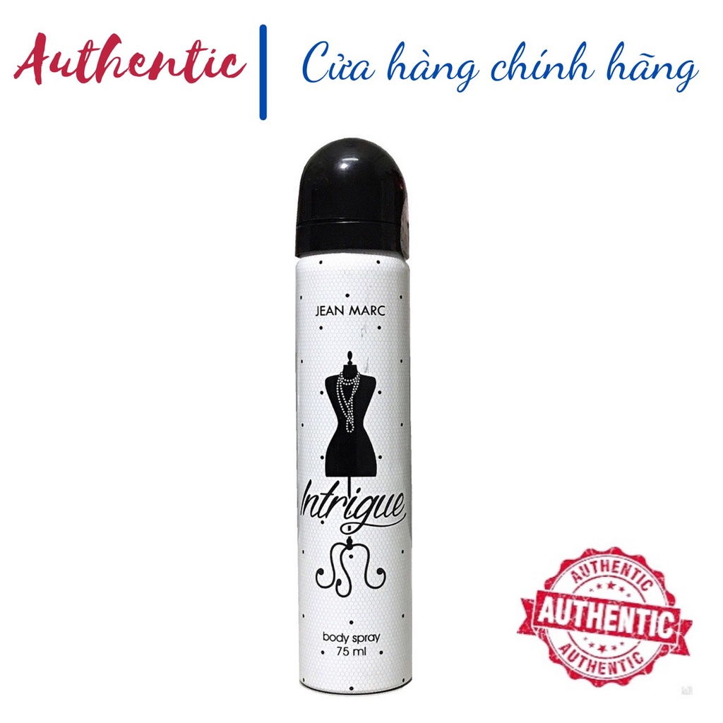 Xịt khử mùi toàn thân nữ Jean Marc Pretty Lady Black 75ml