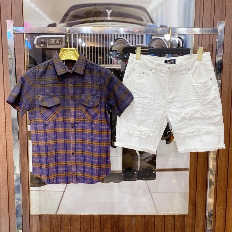 Sơ Mi Ngắn LOANG màu