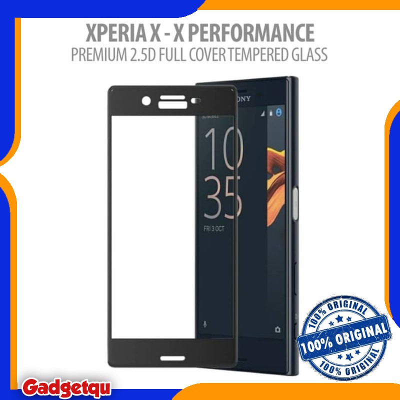 Kính cường lực 2.5D bảo vệ toàn màn hình cho Sony Xperia X / X Performance