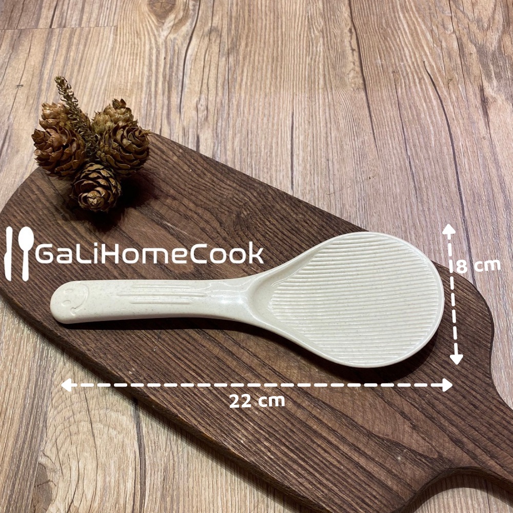 Thìa, muôi Xới Cơm Lúa Mạch An Toàn Sức Khoẻ | Galihomecook