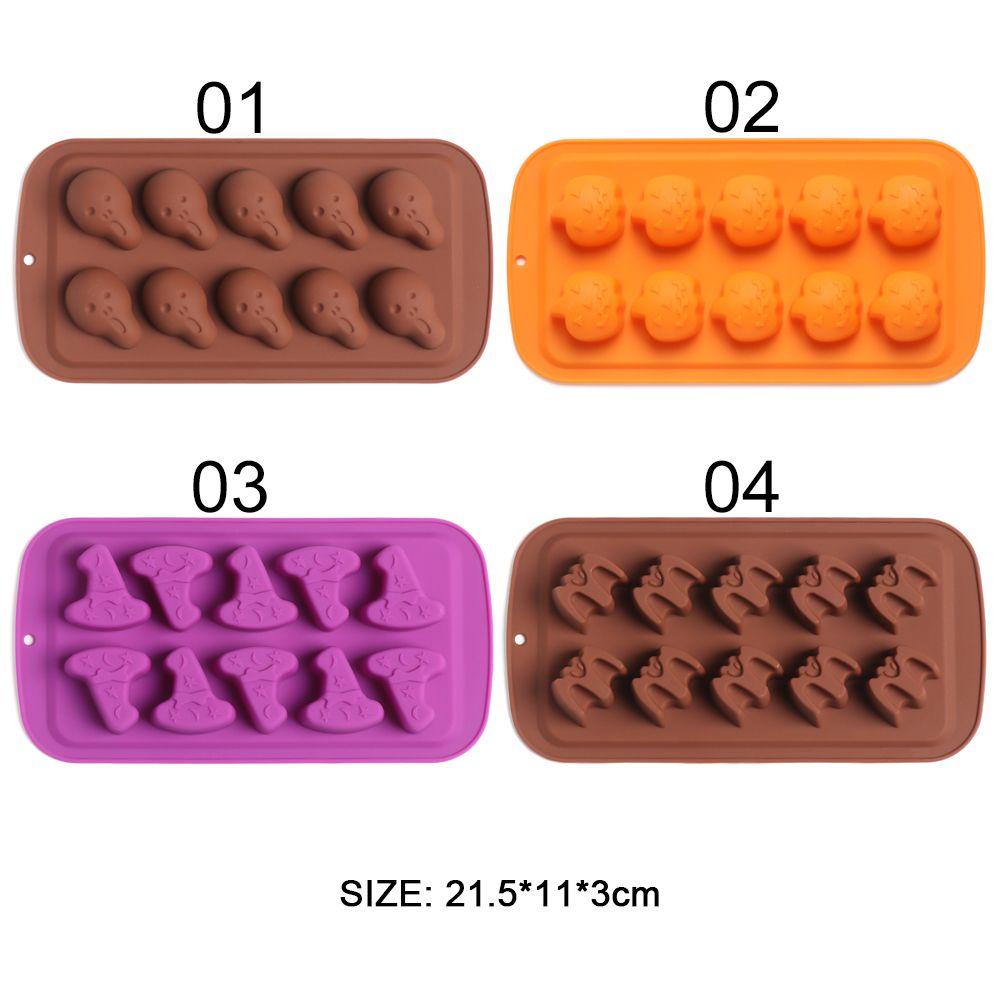 YNATURAL Khuôn Làm Bánh / Sô Cô La Hình Bộ Xương Độc Đáo