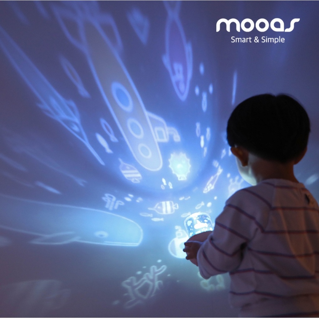 Đèn ngủ kiêm máy chiếu wonderland nội địa Hàn Quốc