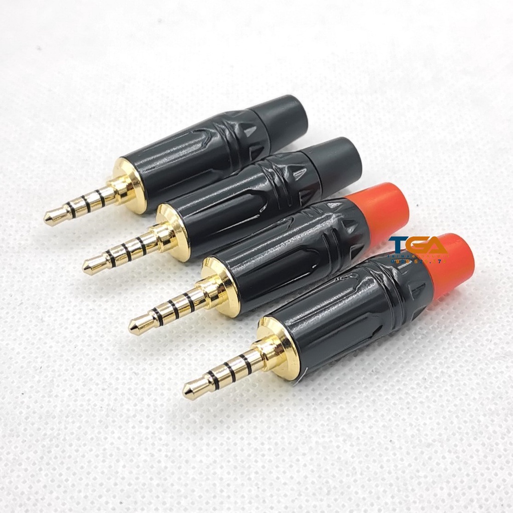 Jack rắc phone 3ly - phone 3.5mm - 4 khấc - sử dụng dây 6mm trở xuống