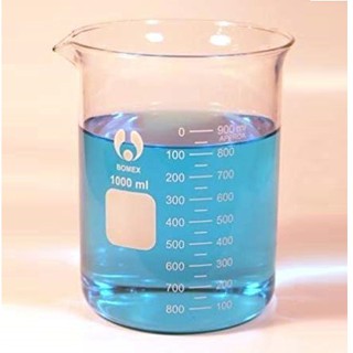 Cốc đong thủy tinh phòng thí nghiệm 1000 ml