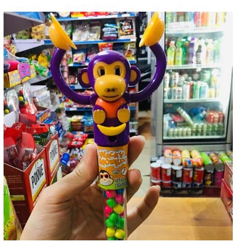 KẸO KHỈ WACKY MONKEY 12GR - NHẬP KHẨP TỪ MỸ