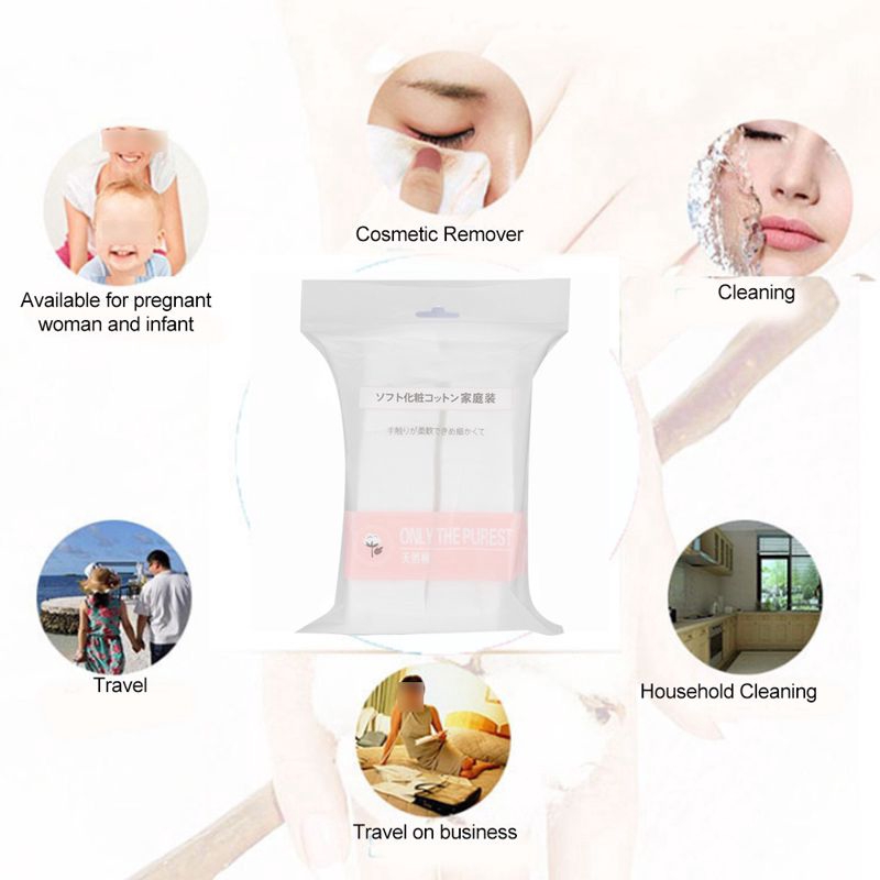 [Seller Recommend] Bông Tẩy Trang Bằng Cotton Mềm Chăm Sóc Da | BigBuy360 - bigbuy360.vn