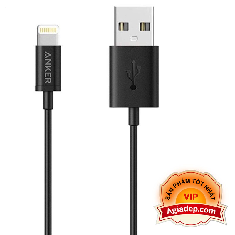 Dây cáp sạc điện thoại cao cấp sạc nhanh (Dùng cho iphone) - ANKER