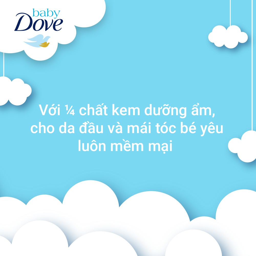 Dầu gội Baby Dove nuôi dưỡng chuyên sâu 200ml