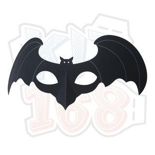 Mô hình giấy Lễ hội Mặt nạ Dơi Halloween (đeo lên được)