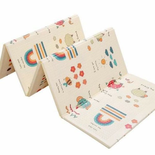 Thảm xốp xpe phủ silicon, 1,8x2m. Thảm nằm chơi cho bé. Thảm xpe hàn quốc