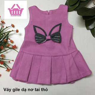 Váy gile cho bé gái