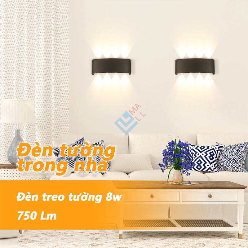 Đèn treo tường LED Đèn trang trí hiện đại trong nhà 4W 6W 8W 85-265V