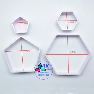 SET 4 KHUÔN NHỰA CUTTER (QUẢ BÓNG)