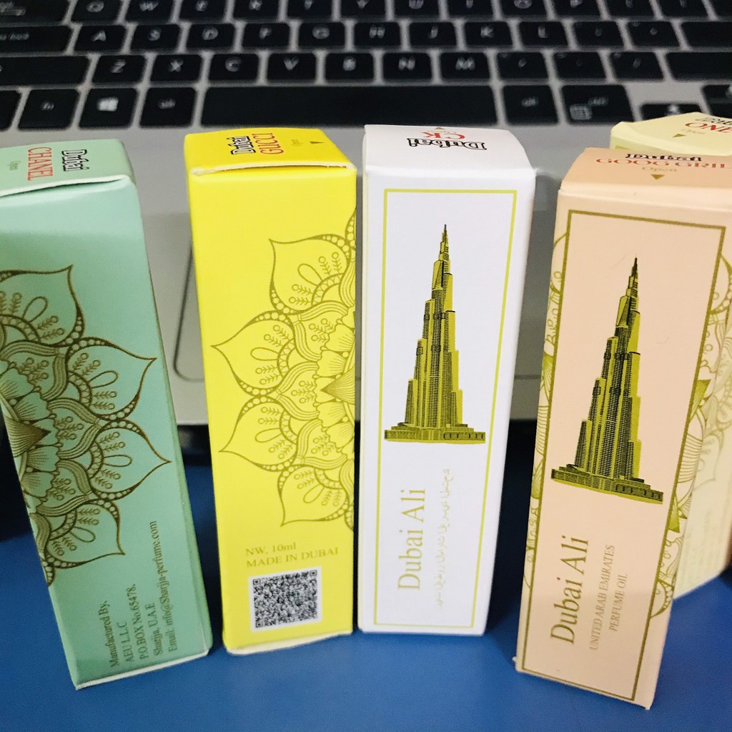 Tinh dầu nước hoa DUBAI phiên bản limited dạng lăn 12ml