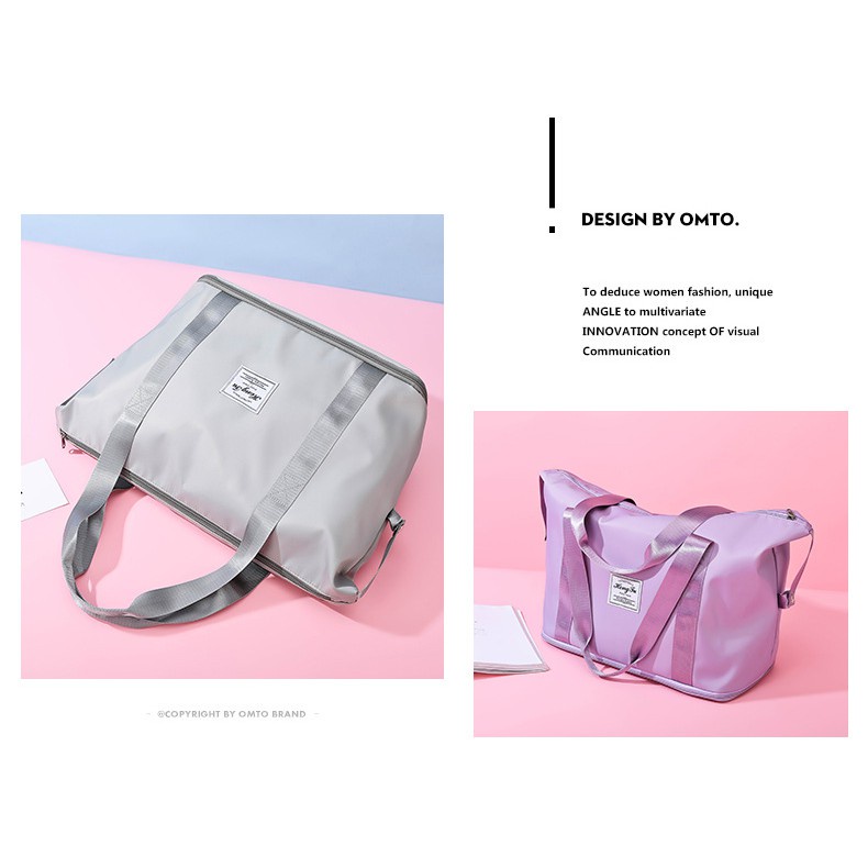 Túi Xách Du Lịch Cỡ Lớn Siêu Nhẹ Chống Thấm Nước Thời Trang Cho Nữ