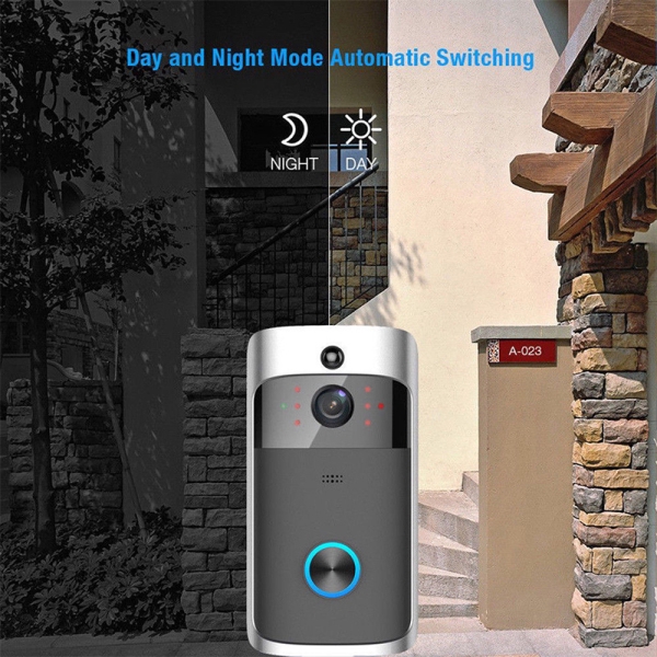 Wireless WiFi DoorBell Smart Video Phone Door Visual Ring Intercom Secure Camera