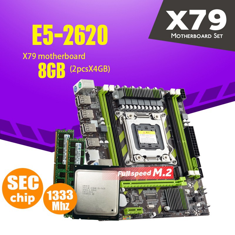 Bo Mạch Chủ Lga2011 2620 Cpu X79 X79G Cho Cpu | BigBuy360 - bigbuy360.vn