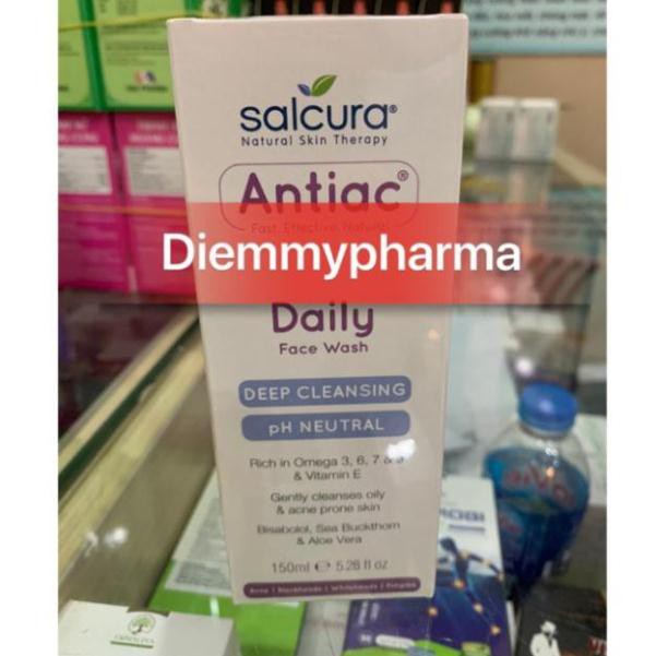 AntiacDaily sữa rửa mặt từ tự nhiên dành cho da mụn da nhờn da hỗn hợp dth94