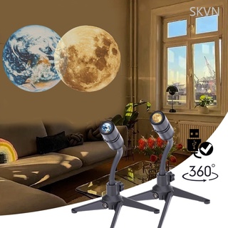 Đèn chiếu mặt trăng 3D độc đáo trang trí cho tiệc sinh nhật