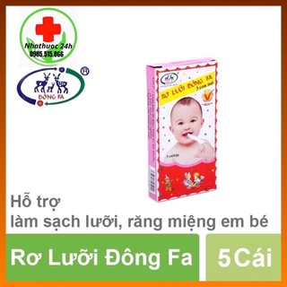 Gạc rơ lưỡi Đông Pha (10 hộp, 1 hộp 5 cái)