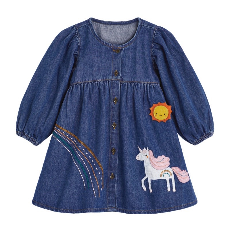 Váy denim Little Maven size 2y-7y