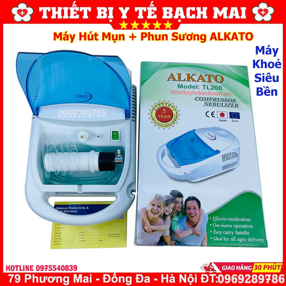 Máy Hút Mụn Phun Sương ALKATO [Chính Hãng, Bảo Hành 05 Năm]