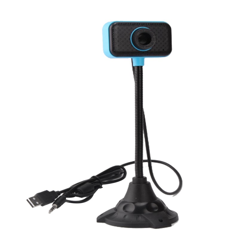 HD USB Webcam CCD Built-in Microphone Laptop for Video Calling