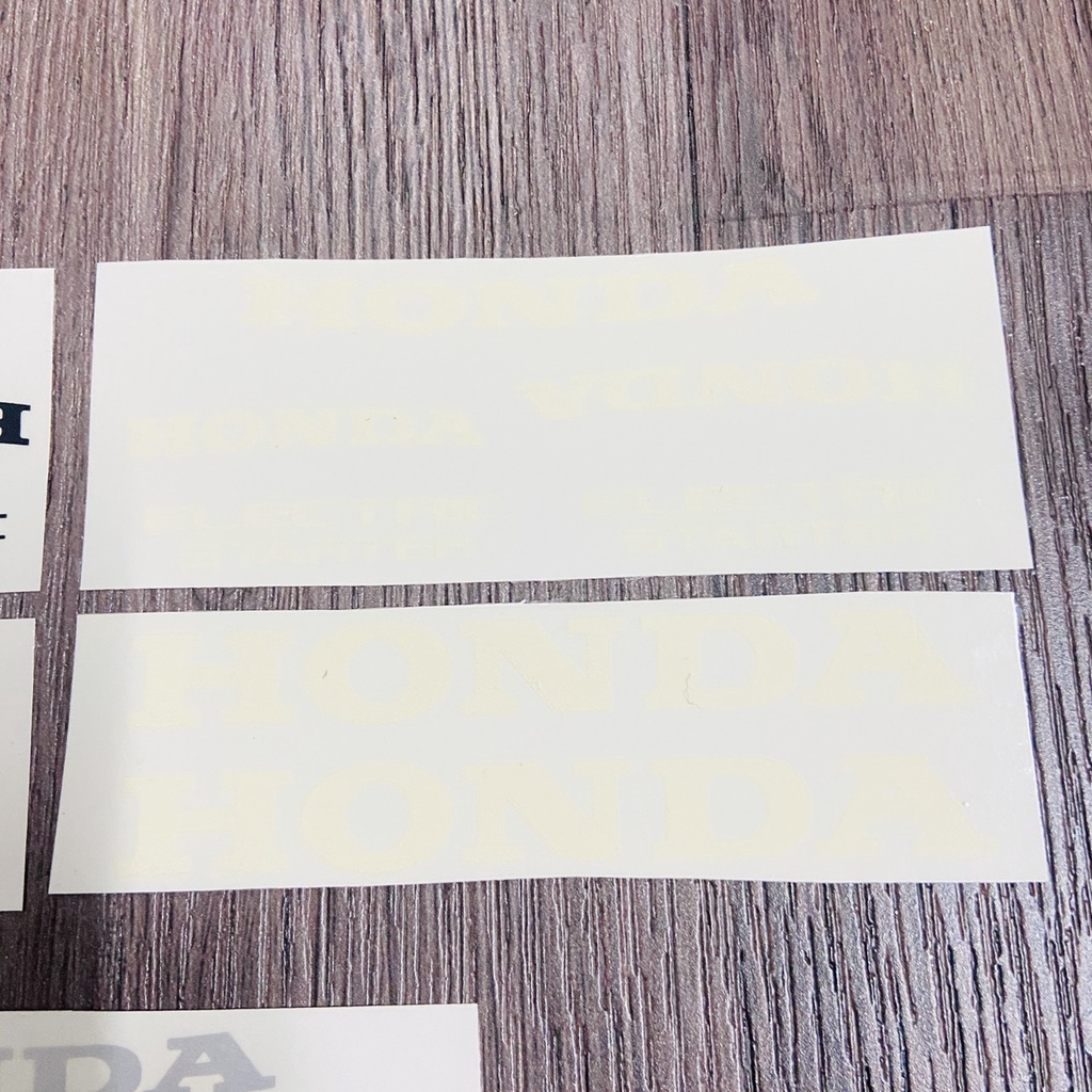 BỘ TEM CHỮ HONDA NHIỀU KÍCH THƯỚC SIÊU ĐẸP