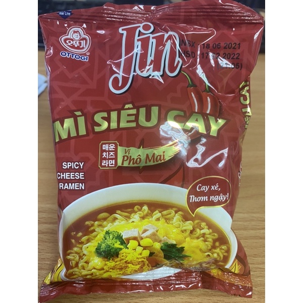 mì siêu cay pho mai  105g OTTOGI