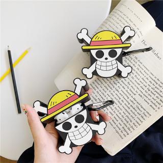 Vỏ bọc hộp đựng tai nghe di động Apple Airpods 1/2 hình Luffy/ACE/Zoro trong anime One piece