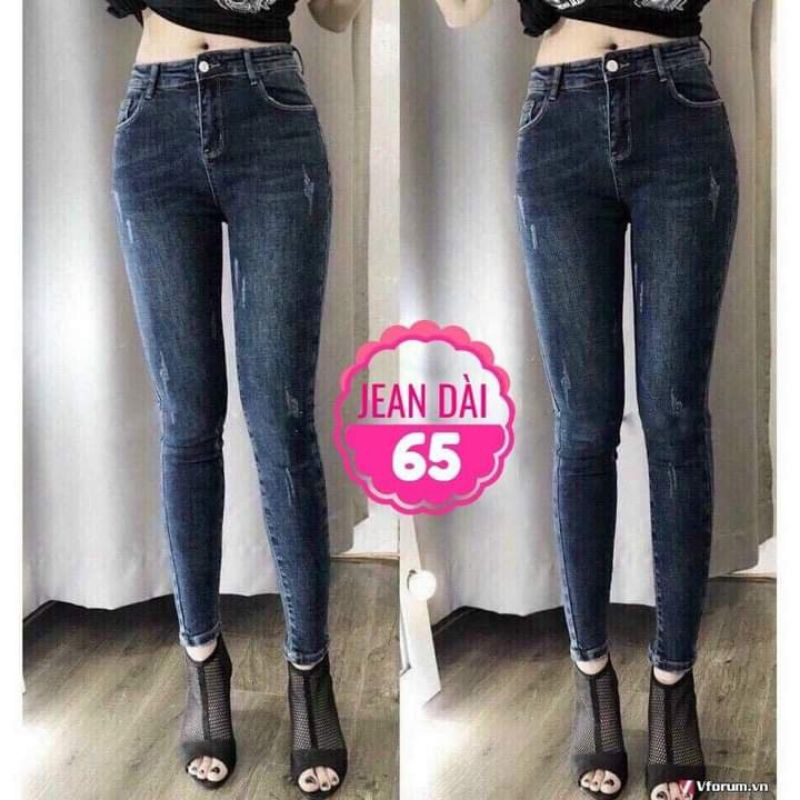 (Hình Thật) Quần Jeans Lưng Vừa
