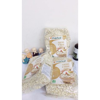 Yến mạch cán mỏng hữu cơ Markal tách lẻ 100g