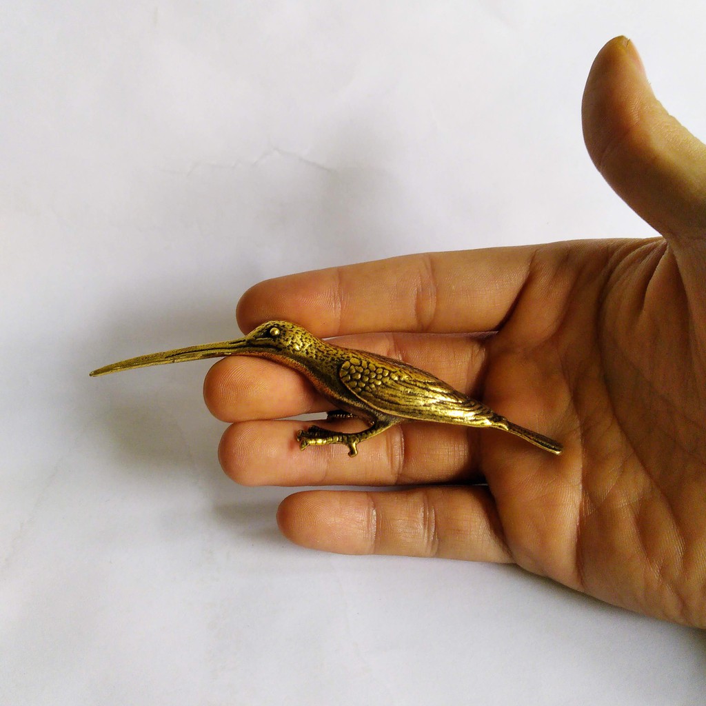 Chim ruồi bằng đồng làm phụ kiện tiểu cảnh, phụ kiện bàn trà, trang trí bonsai, trang trí bàn làm việc, làm quà tặng | BigBuy360 - bigbuy360.vn