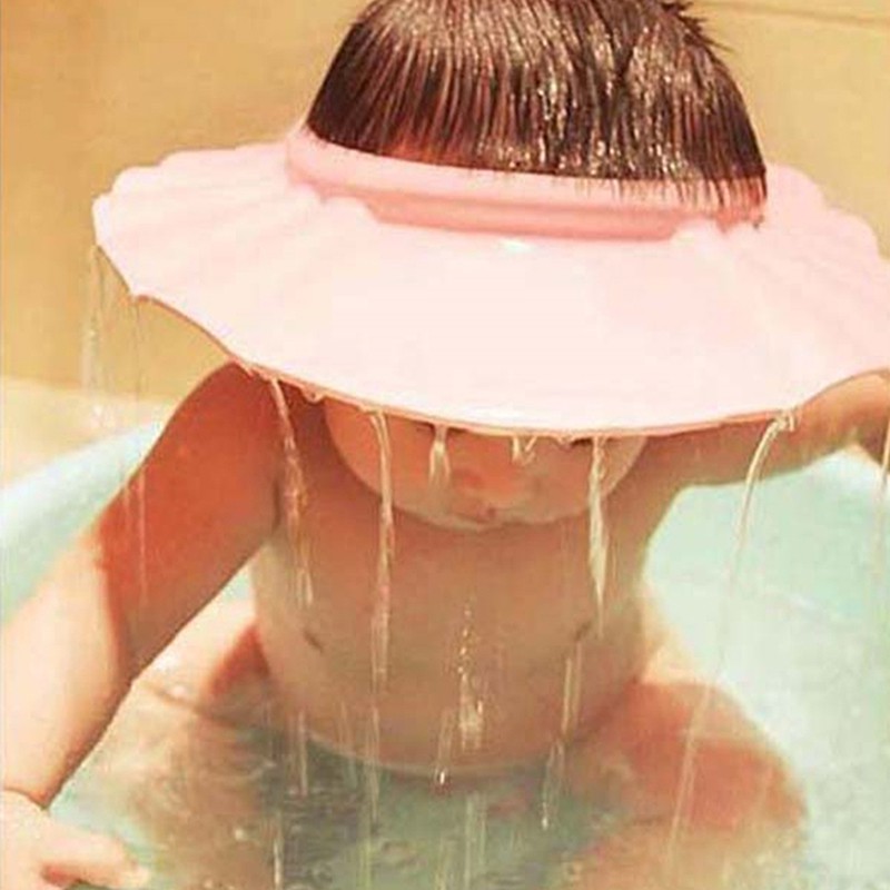 Mũ Chắn Nước Gội Đầu Cho Bé