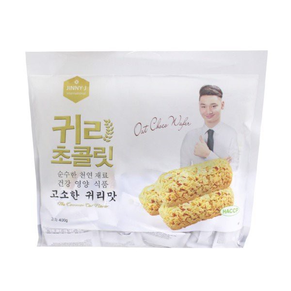 Bánh Yến Mạch Jinny-J Hàn Quốc - Túi 400gram