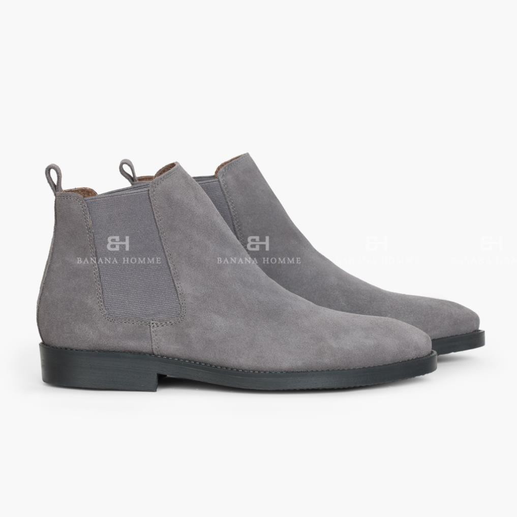 [ ĐỒNG GIÁ 299K ] Chelsea Boot Nam Da Lộn Cao Cấp, Đế 3 Phân -hut