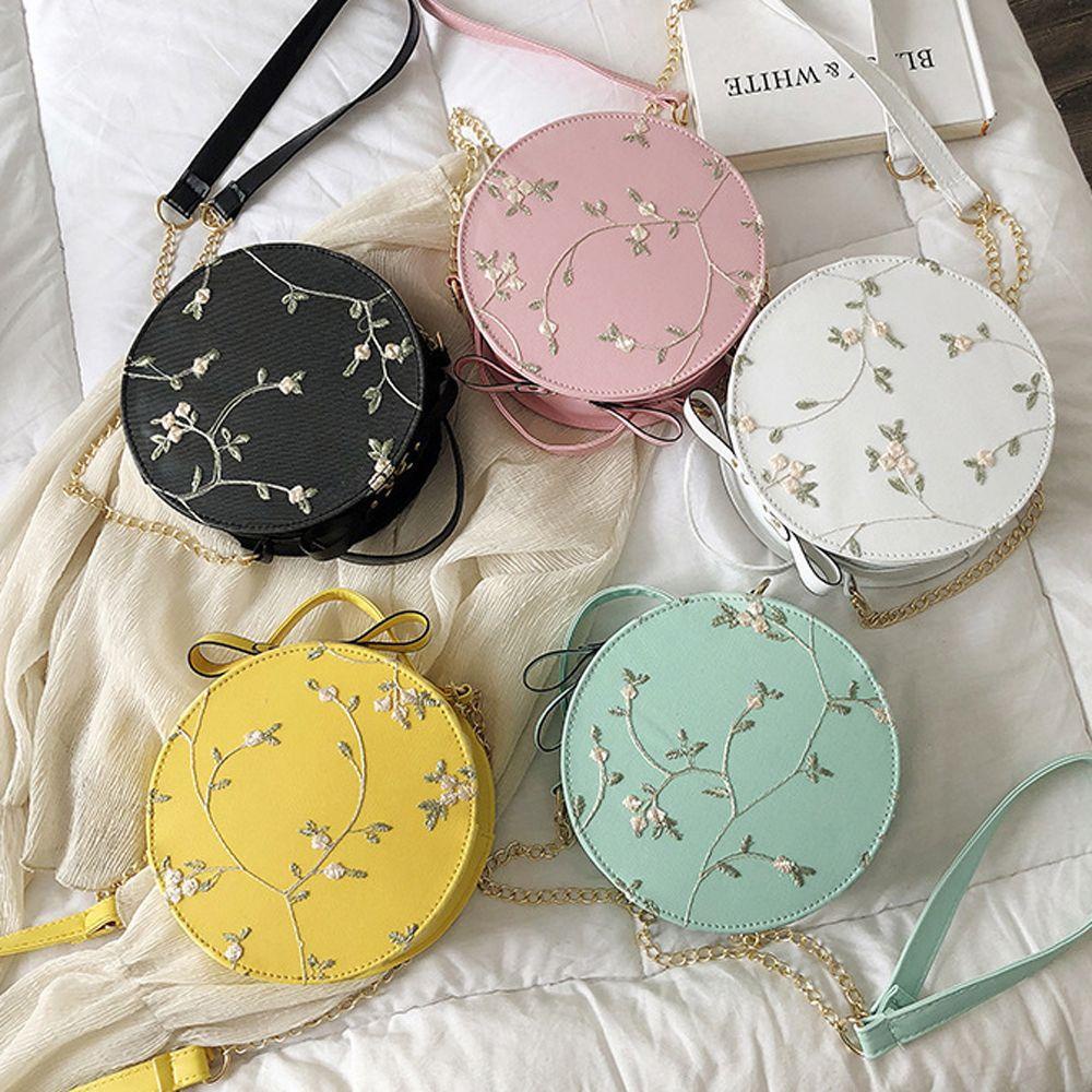 Túi Xách Đeo Chéo Màu Sắc Ngọt Ngào Chất Lượng Cao Cho Nữ